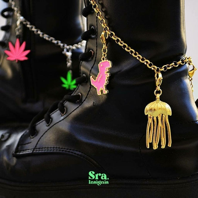 Charm Silver Ladybug