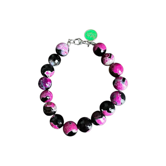 Mitad Pink Eclipse Ágatas