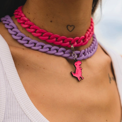 Charm Green Dino (Neón)