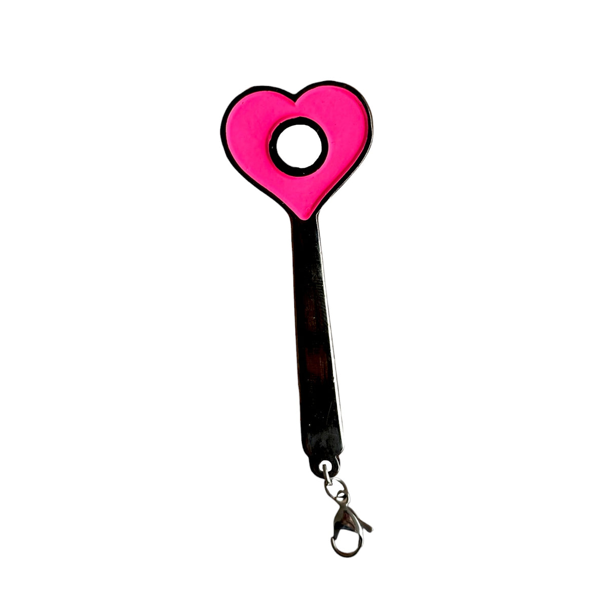 Charm Varita Mágica Corazón Rosado (Portajoint)