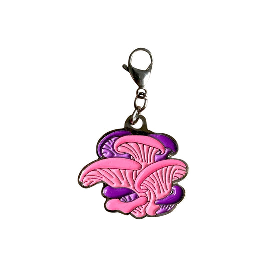Charm Pleurotus (Silver)