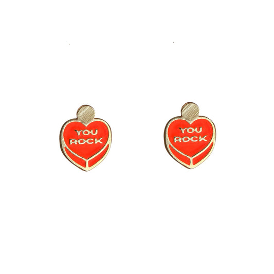 Aretes You Rock (Gold)