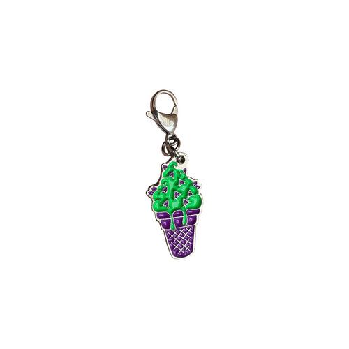 Charm Ice Weed (Silver)