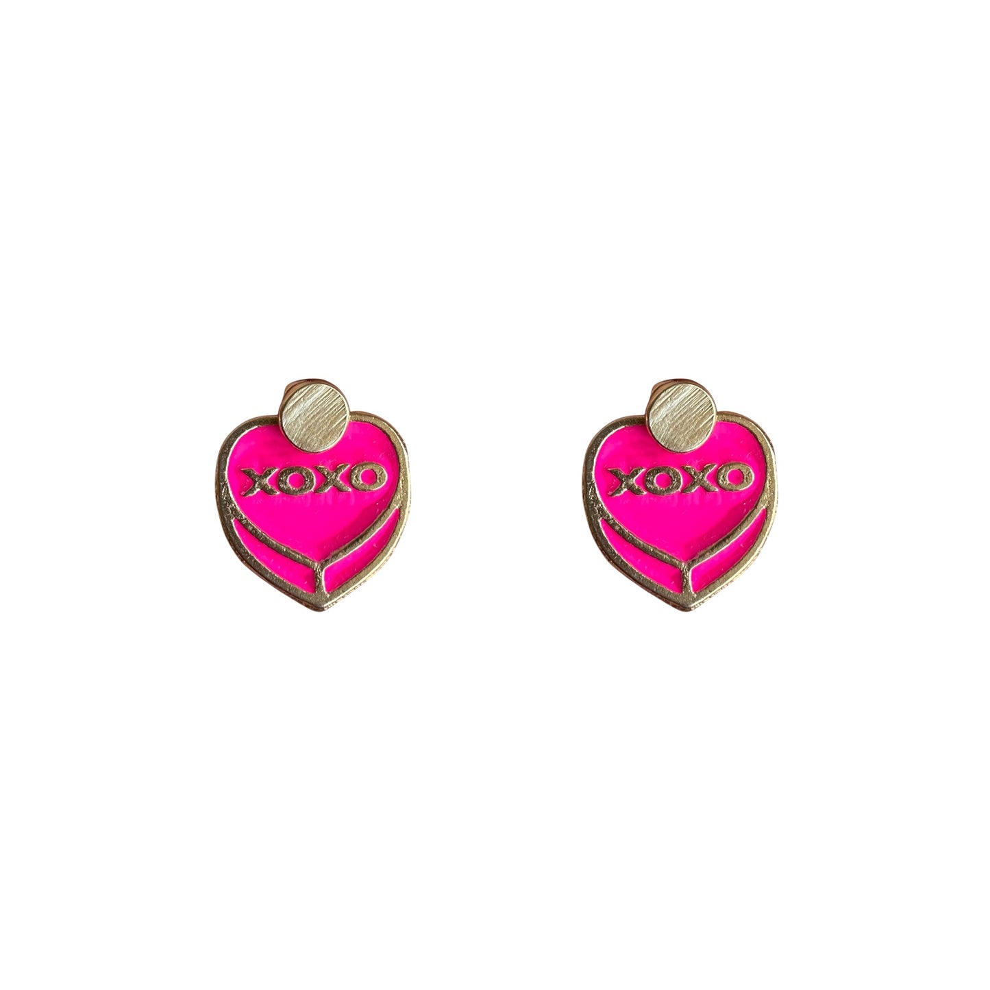 Aretes XoXo (Gold)