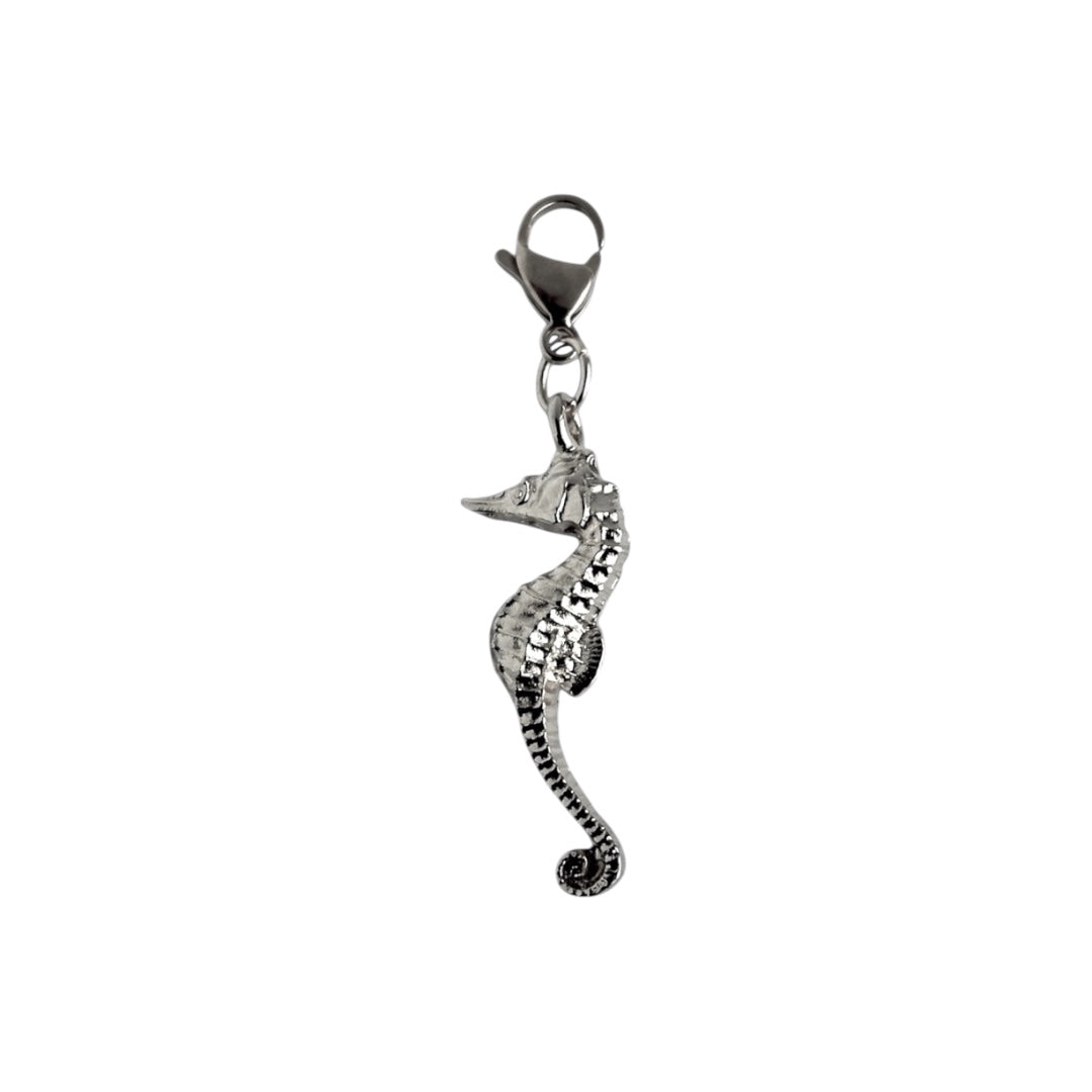 Charm Silver Seahorse