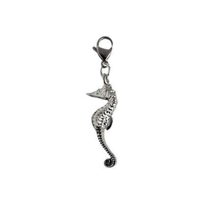 Charm Silver Seahorse