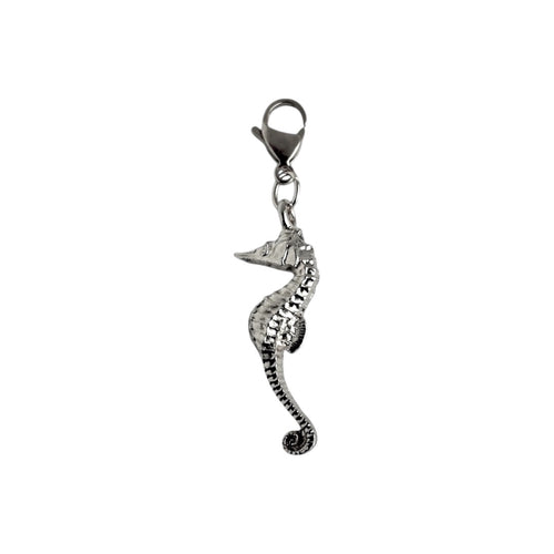 Charm Silver Seahorse