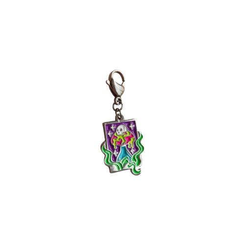 Charm Petit Melted Fungi (Silver-Neón)