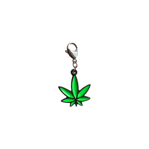 Charm Weed Leaf (Neón)