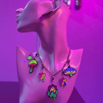 Charm Petit Magic Fungi (Gold - Neón)