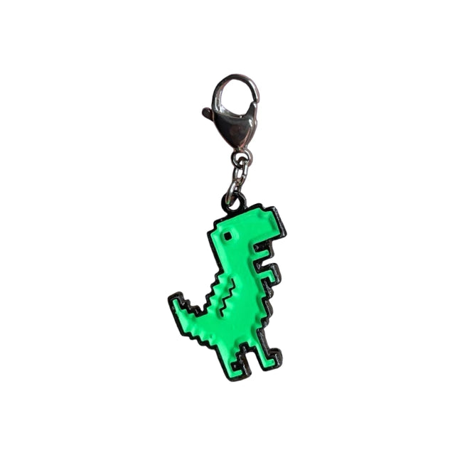 Charm Green Dino (Neón)