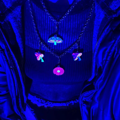 Charm Pink Fantastic Fungi (Neón)