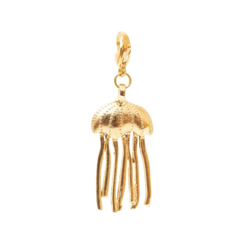 Charm Golden Jellyfish (Oro 24 kt)